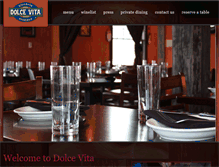 Tablet Screenshot of dolcevitahouston.com